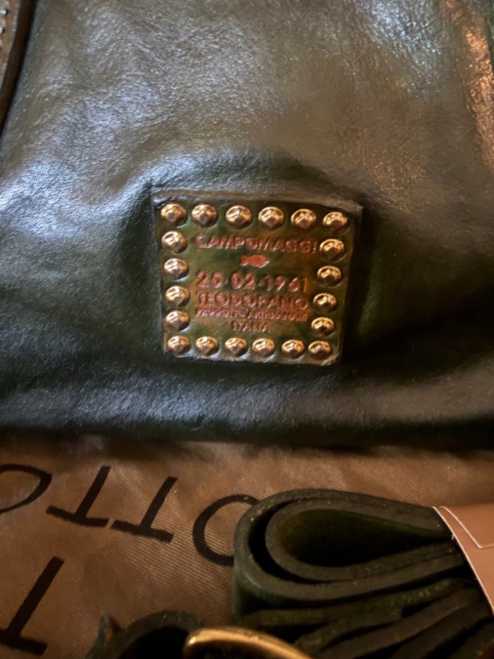 Campomaggi Handbag Bottle Green - Picture 5 of 11